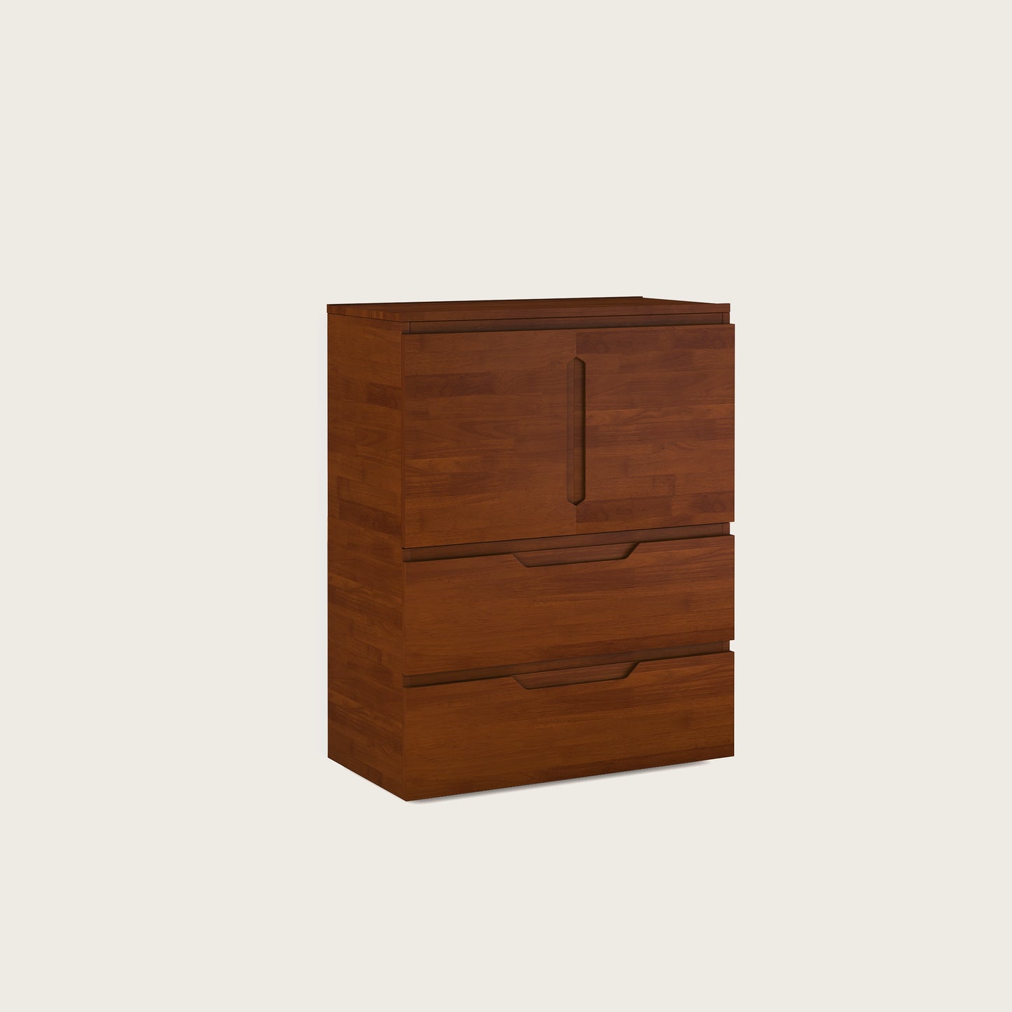 Hive Credenza Cabinet, 4x1 with Drawers
