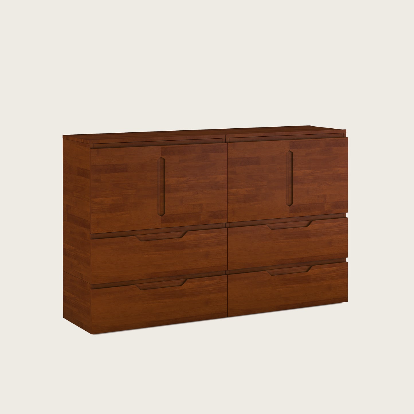 Hive Credenza Cabinet, 4x2 with Drawers