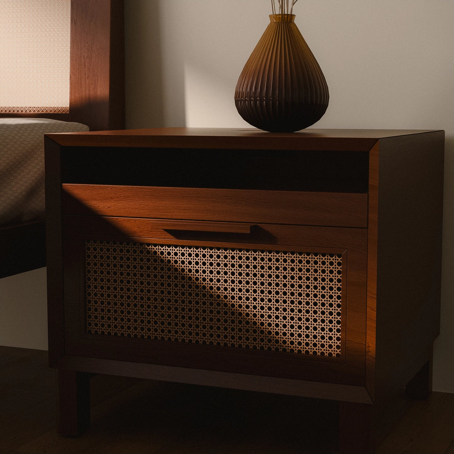 Harbour Rattan Nightstand