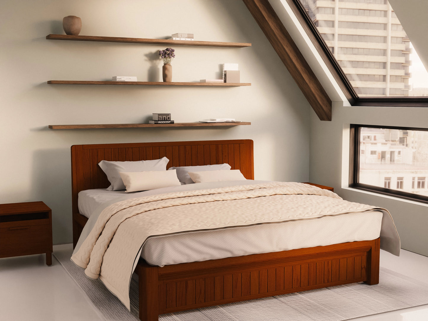 Harbour Storage Bed with Solidboard