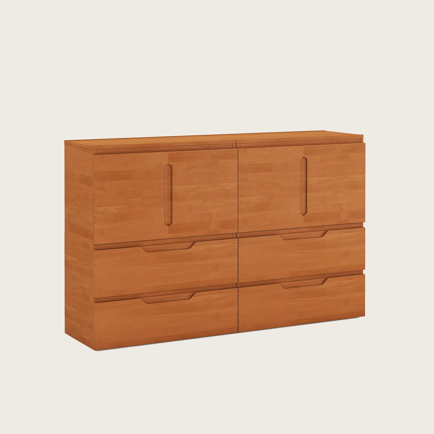Hive Credenza Cabinet, 4x2 with Drawers