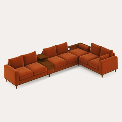 Meadow 7-Seat Lounger Sectional