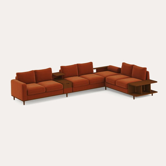 Meadow 7-Seat Lounger Sectional